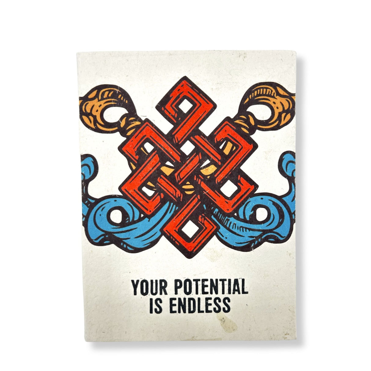 Handmade Lokta A5 Notebook Your Potential Is Endless - SHAMTAM.COM