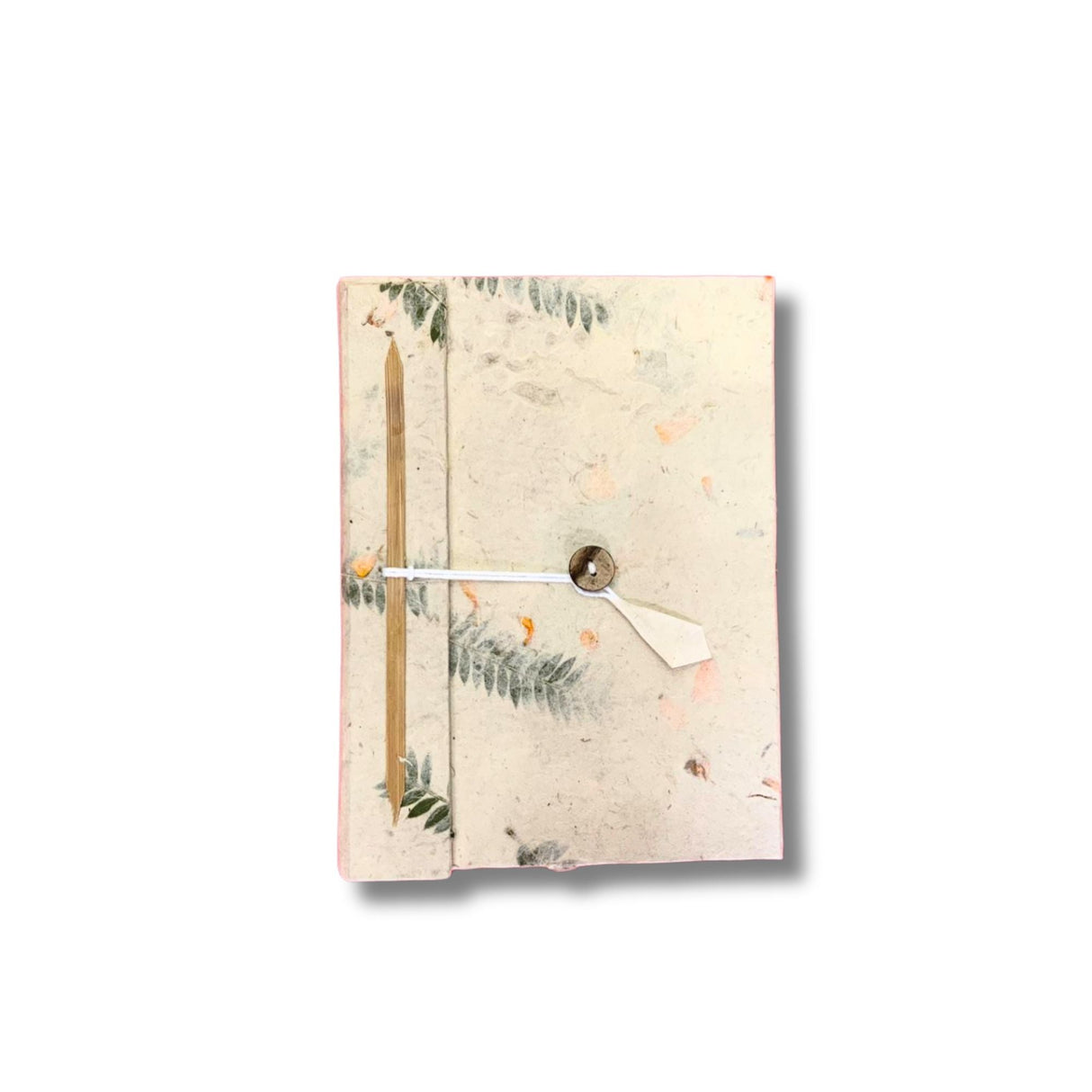Handmade Lokta Pressed Flower Journal 15x12cm 90 Pages - SHAMTAM.COM