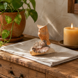 Sculpture en bois artisanale Parasite - Hibou observateur