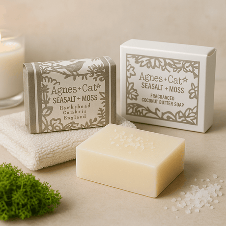 Handmade Soap Sea Salt and Moss 140g - SHAMTAM.COM