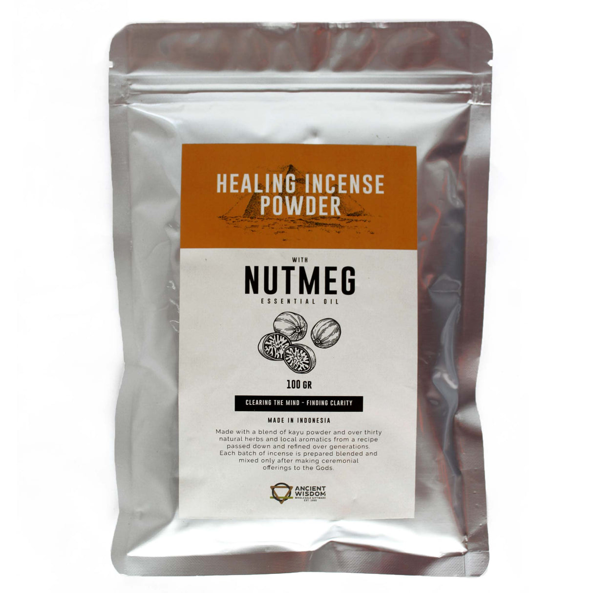 Powder Incense - Nutmeg Healing 100gm - SHAMTAM.COM