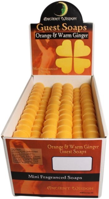 Guest Soap - Orange & Warm Ginger - Heart - SHAMTAM.COM