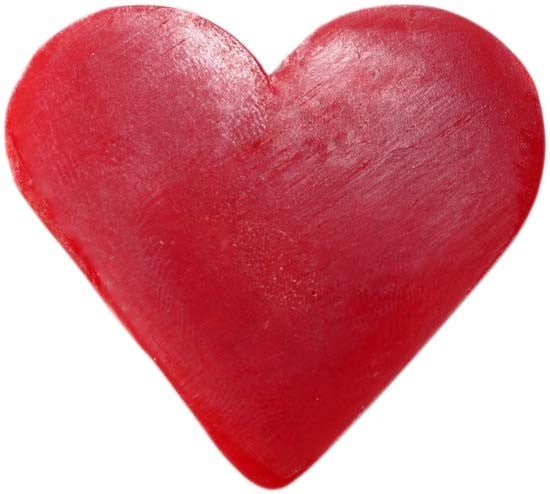 Heart Guest Soap - Raspberry - SHAMTAM.COM