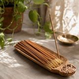 HEM Hexagonal Incense - Palo Santo Masala - Cinnamon — styled in a warm, naturally lit interior