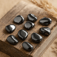 Hematite Tumbled Stones, Set of 24 - SHAMTAM.COM