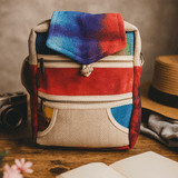 Hemp Messenger Bag, Tie - Dye 2 Zipper Pockets - SHAMTAM.COM