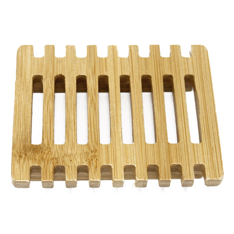 Hemu Wood Soap Dish - Piano - SHAMTAM.COM