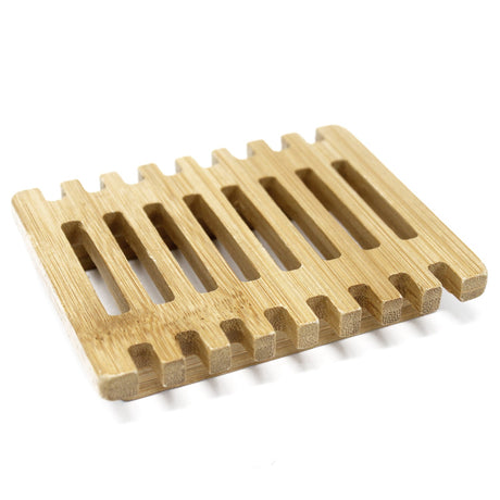 Hemu Wood Soap Dish - Piano - SHAMTAM.COM