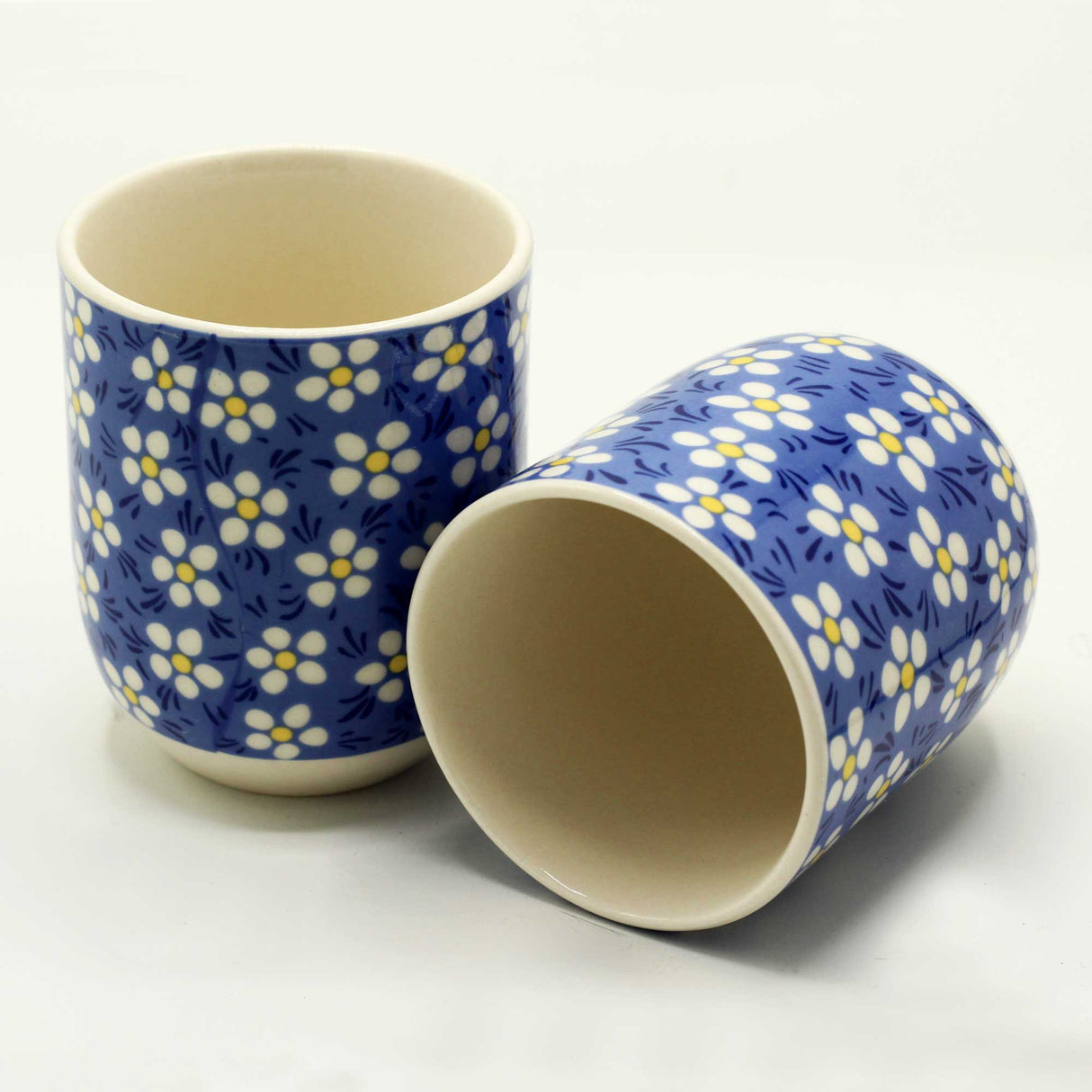 Tea Cups - Blue Daisey - SHAMTAM.COM