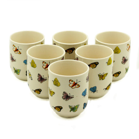 Tea Cups - Butterflies - SHAMTAM.COM