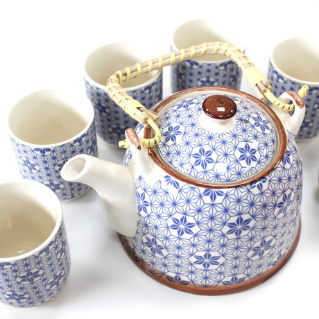 Teapot Set - Blue Star - SHAMTAM.COM