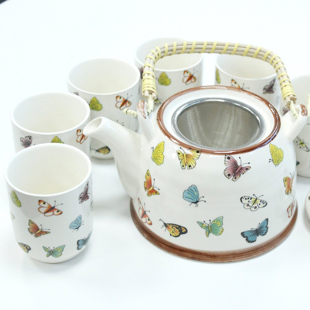 Teapot Set - Butterflies - SHAMTAM.COM