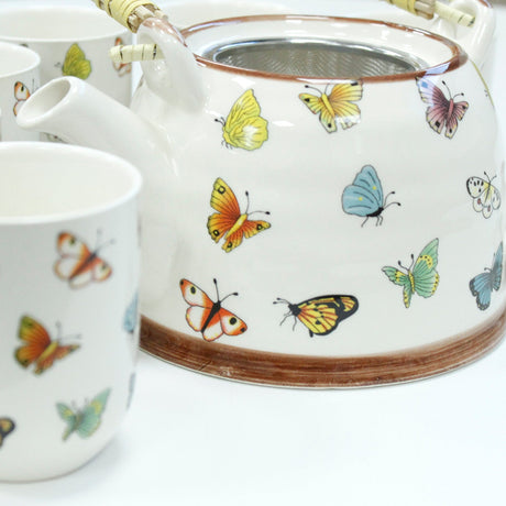 Teapot Set - Butterflies - SHAMTAM.COM