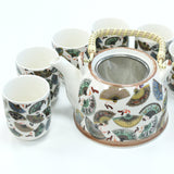 Herbal Teapot Set - China Fans - SHAMTAM.COM