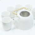 Teapot Set - Classic White - SHAMTAM.COM