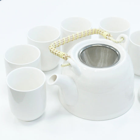 Teapot Set - Classic White - SHAMTAM.COM