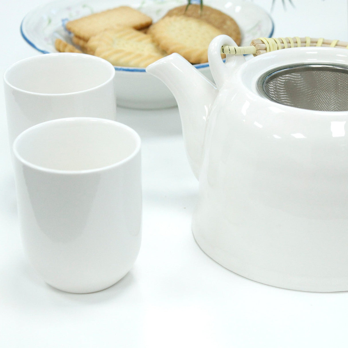 Teapot Set - Classic White - SHAMTAM.COM