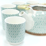 Teapot Set - Green Mosaic - SHAMTAM.COM