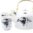 Teapot Set - White Stone Oriental - SHAMTAM.COM