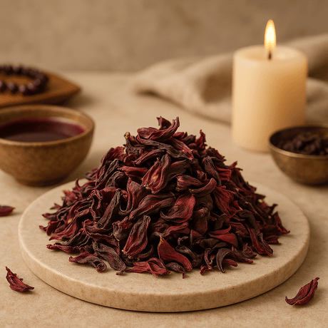 Hibiscus Tea Dried Whole Flowers Egyptian 1 Kg - SHAMTAM.COM