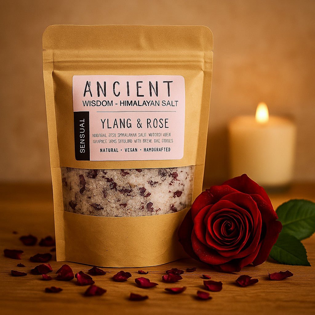 Himalayan Bath Salts Sensual Ylang Ylang 500g - SHAMTAM.COM