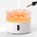 Himalayan Salt Aroma Diffuser - Night Light - USB - C - Flame Effect - SHAMTAM.COM