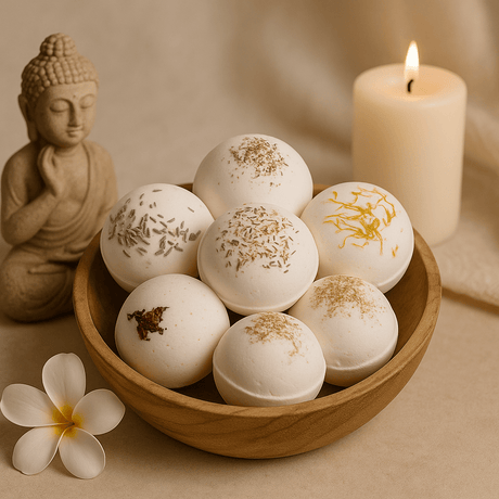 Himalayan Salt Bath Bomb Detox With Botanicals - SHAMTAM.COM