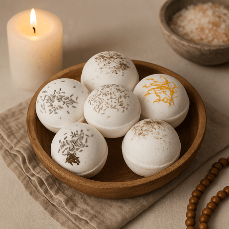 Himalayan Salt Bath Bomb with Botanicals - SHAMTAM.COM