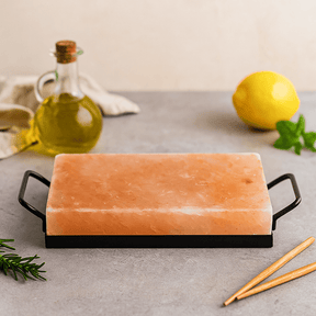 Himalayan Salt Block Grill Plate 30x20x5cm - SHAMTAM.COM
