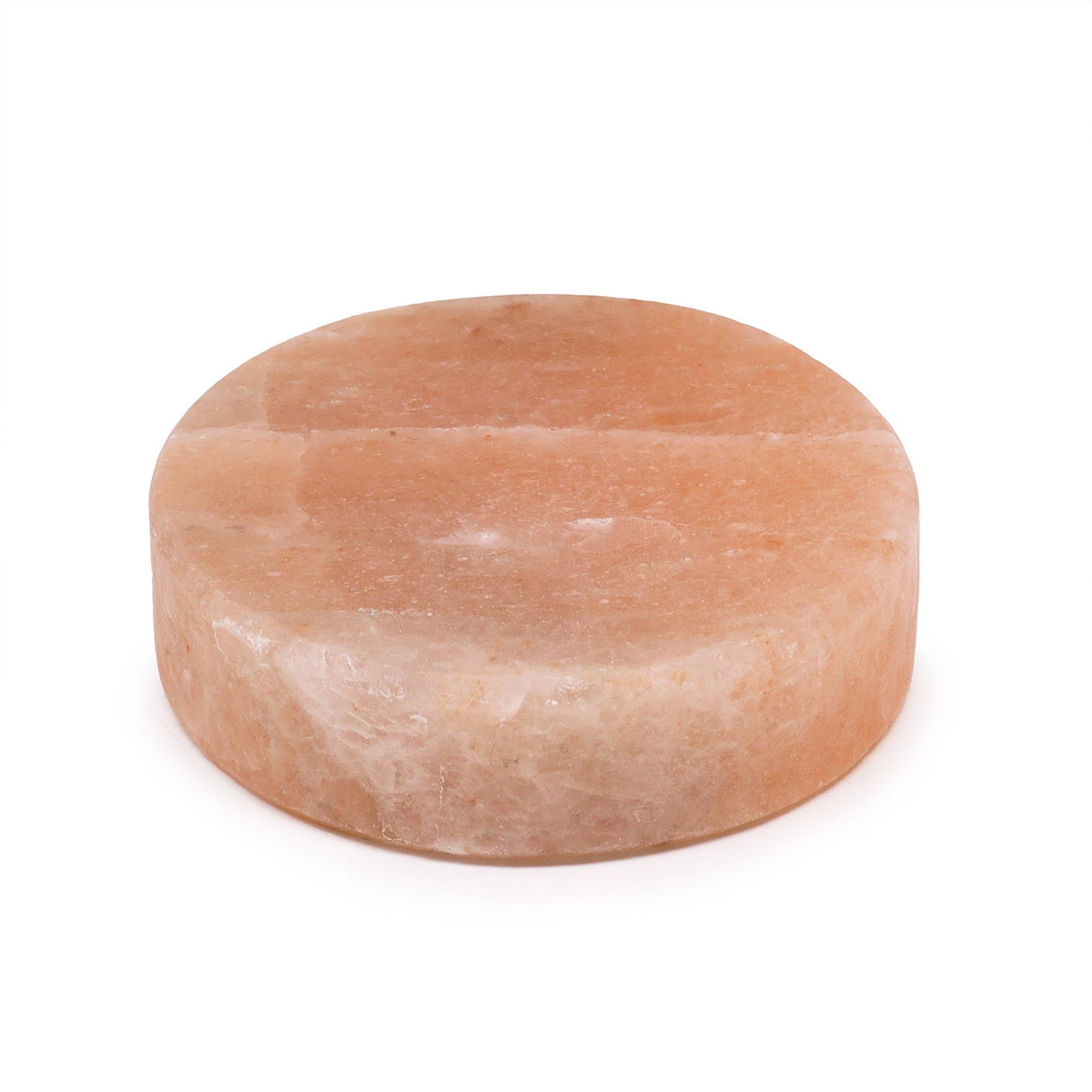 Himalayan Salt Block - Round Cooking Plate 20x20x5cm - SHAMTAM.COM