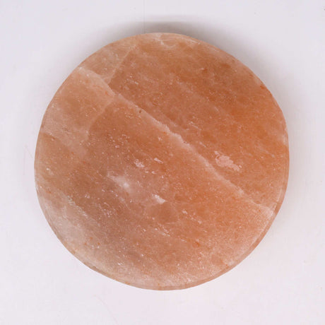 Himalayan Salt Block - Round Cooking Plate 20x20x5cm - SHAMTAM.COM