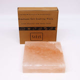 Himalayan Salt Block - Square Cooking Plate 20x20x5cm - SHAMTAM.COM