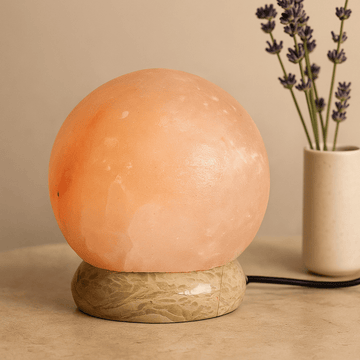 Himalayan Salt Lamp USB Multicolour Ball 8cm