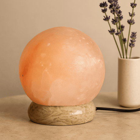 Himalayan Salt Lamp USB Multicolor Ball 8cm - SHAMTAM.COM
