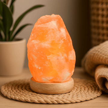 Lampe en sel de l’Himalaya USB 11,5 cm