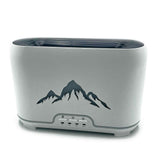 Aroma Diffuser Himalayas - USB - C - Remote control - Flame Effect - SHAMTAM.COM