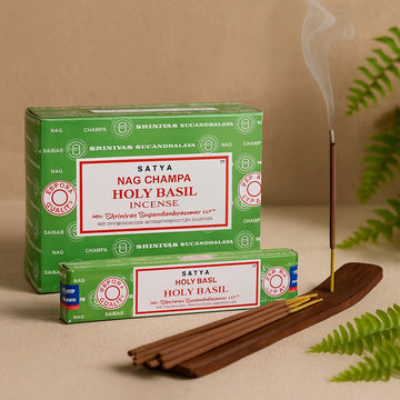 Vonné tyčinky Svätá bazalka 15 g Satya