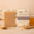 Honey Oatmeal Soap Bar Vegan Kaolin Clay - SHAMTAM.COM