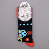 Bamboo Socks M/L - Cosmic Elephant  - SHAMTAM.COM