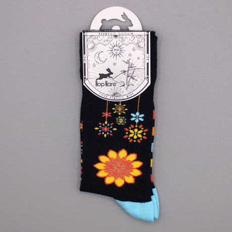 Mandala Socks M/L - Mandala Flowers - SHAMTAM.COM