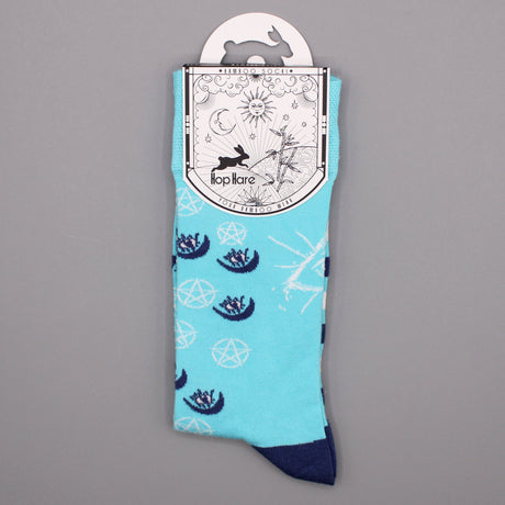 Pentagram Socks S/M - Pentagram and Evil Eye - SHAMTAM.COM