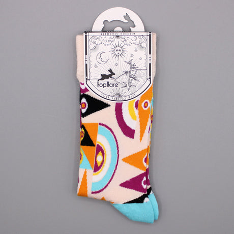 Psychedelic Socks S/M - Psychedelic Evil Eye - SHAMTAM.COM