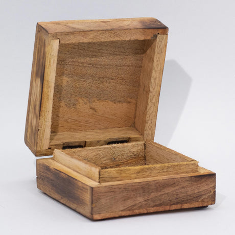 Hop Hare Big Enameled Square Box - Lion & Snakes - SHAMTAM.COM