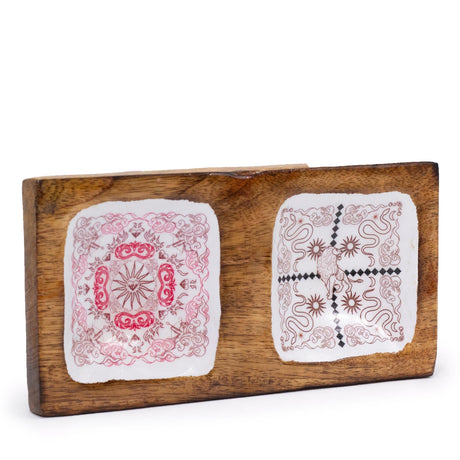 Hop Hare Enameled Double Trinket Tray - Cupid & Lion - SHAMTAM.COM