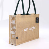 Hop Hare Jute Big Bag - I am Bright - SHAMTAM.COM