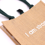 Hop Hare Jute Big Bag - I am Bright - SHAMTAM.COM