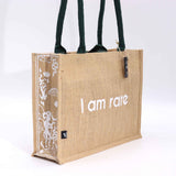 Hop Hare Jute Big Bag - I am Rare - SHAMTAM.COM