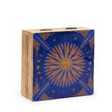 Hop Hare Medium Enameled Square Box - The Sun - SHAMTAM.COM