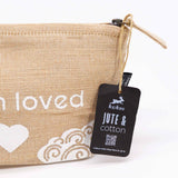 Hop Hare Pouch - I am Loved - SHAMTAM.COM