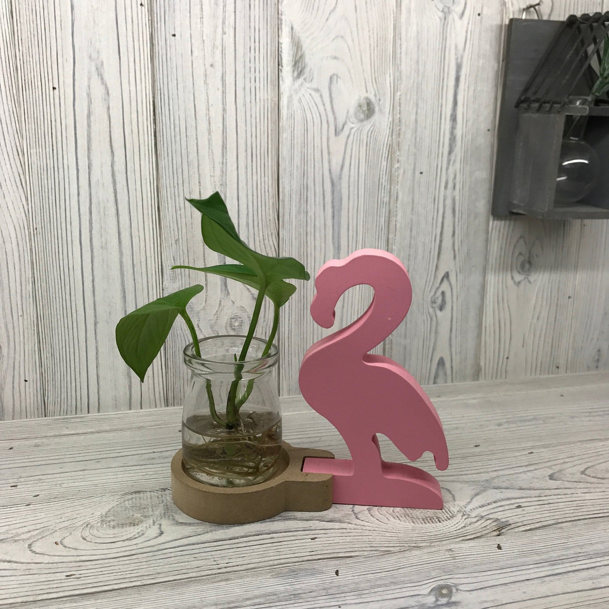 Hydroponic Pot Home Decor - Pink Flamingo - SHAMTAM.COM